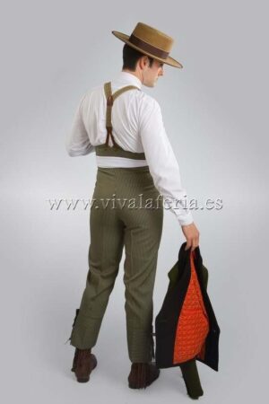 Culotte veste élastique verte