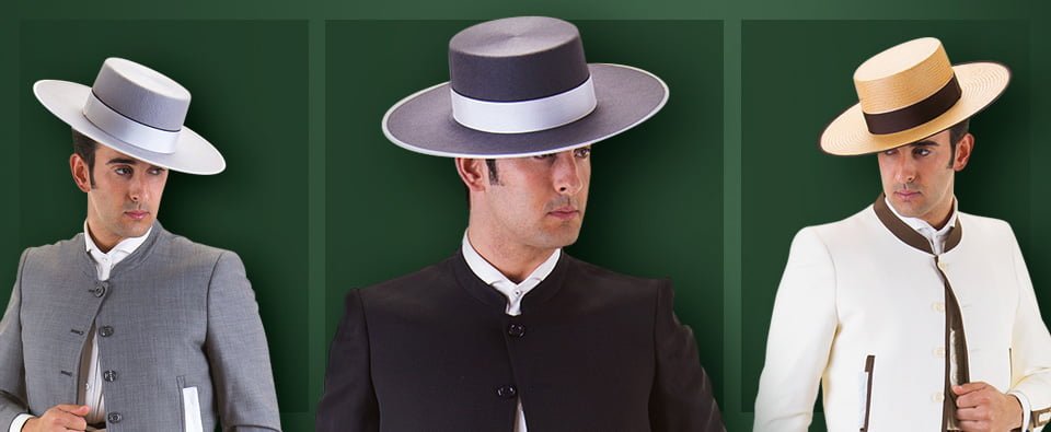 Sombrero Cordobés y de Ala Ancha para Hombre