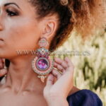 images Pendientes de gitana de bisutería modelo Cleo de Candela Reina