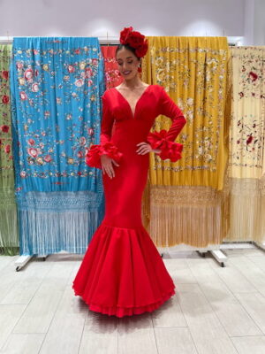 Véritable modèle de Viva La Feria couleur unie
