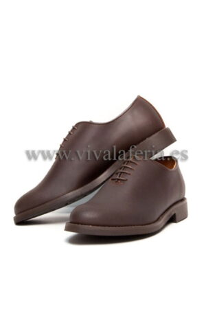 Campero shoe and cow leather gaiter shoe with laces