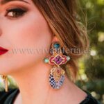 images Pendientes de flamenca de bisutería Galilea de Candela de Reina