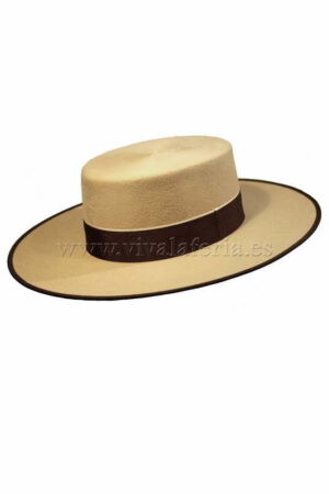 REF 2045 SOMBRERO CANERO LANA VAINILLA