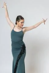 Top de baile flamenco modelo Vogorno de Davedans