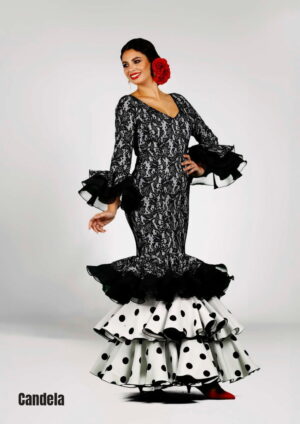 Traje de flamenca 2024 modelo Candela de Ana Barroso