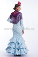 Traje de flamenca modelo Cielo de Alfarera