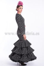 Traje de flamenca modelo Puebla colección Alfarera-Carmen Acedo