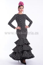 Traje de flamenca modelo Puebla colección Alfarera-Carmen Acedo