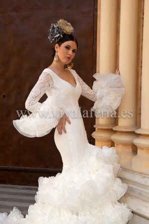 Flamenco-Hochzeitskleid Modell Airosa de Guadalupe Moda Flamenca