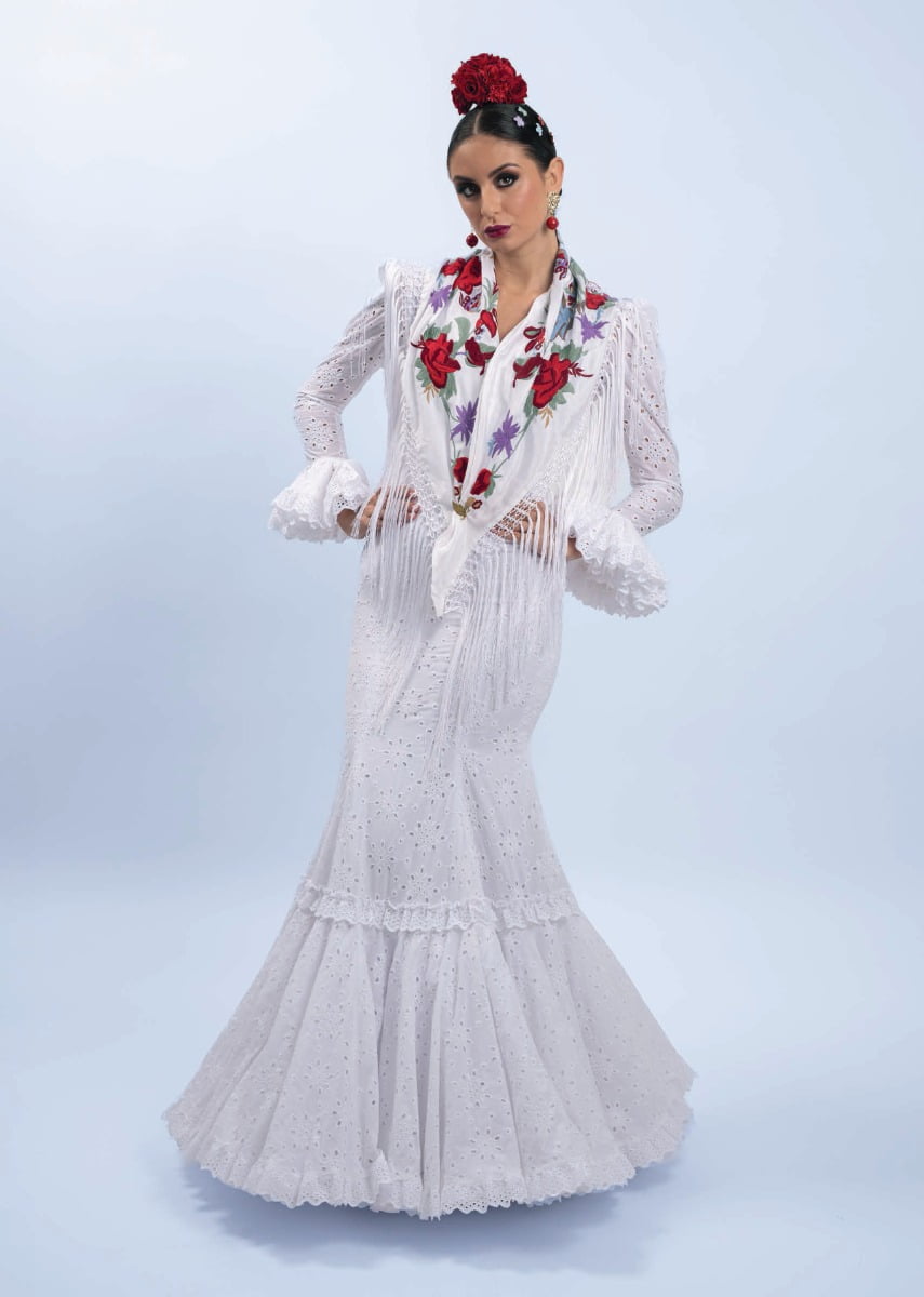 Vestido de gitana modelo Alegrías de Son MM de Manuela Macías