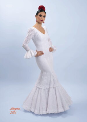 Vestido de gitana modelo Alegrías de Son MM de Manuela Macías