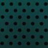 Grünes Polka Dot Schwarz