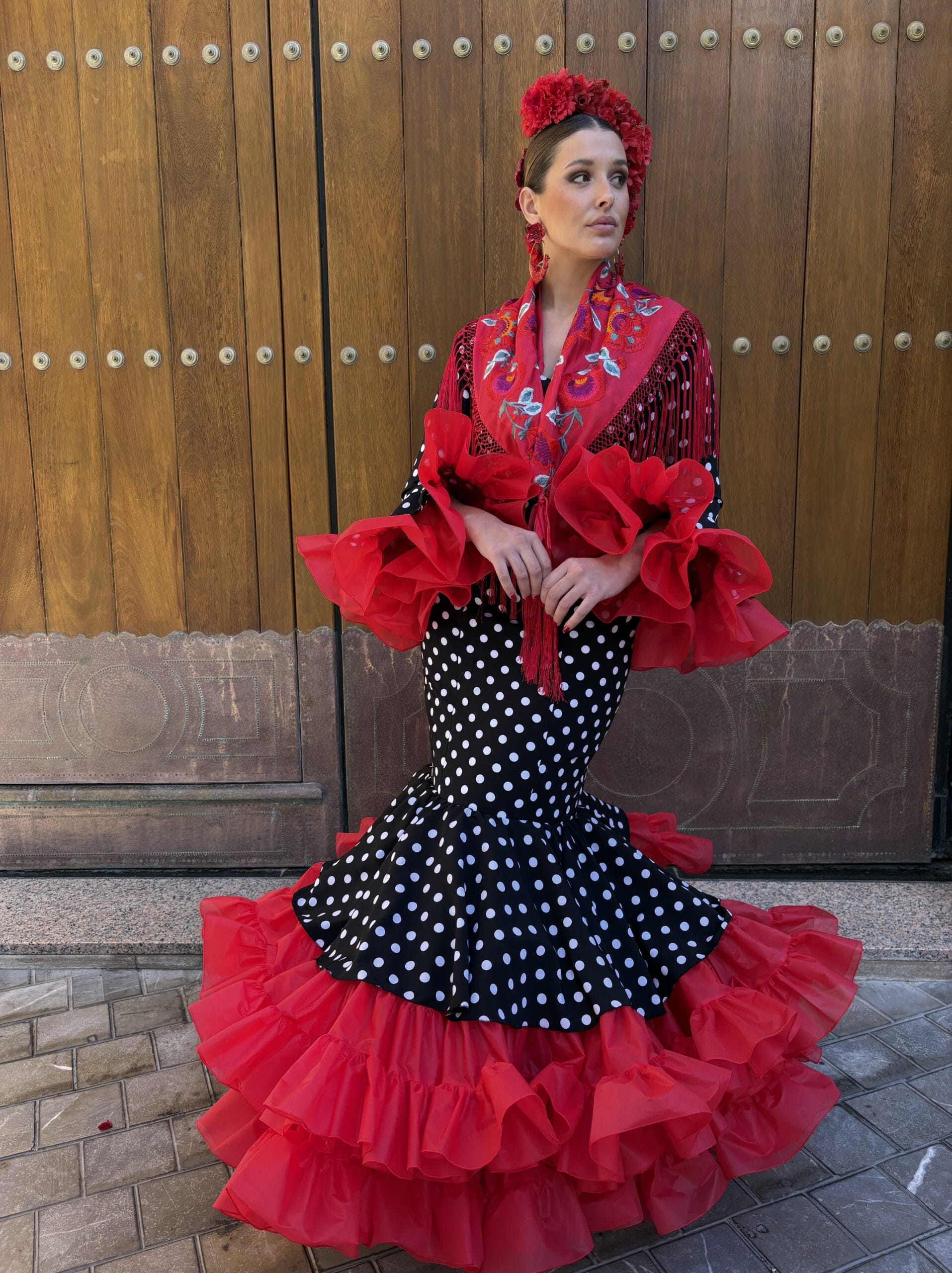 Trousse De Toilette Flamenca Marie Rouge - Trousse Cosmétique