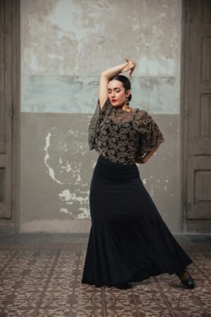 Gonna da flamenco modello Ogalla