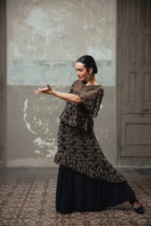 Adult Printed Elastic Tulle Vita Overskirt