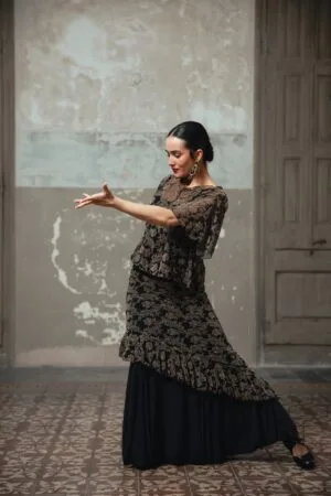 Sobrefalda Vita Tul Elástico Estampado Adulto