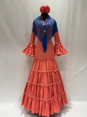 Traje de Gitana Canastero - Ana Barroso | Modelo Monte