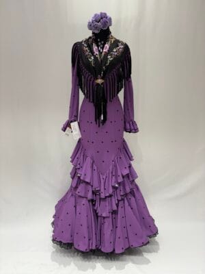 Abito fiammingo Albero Model | Manuela Macías