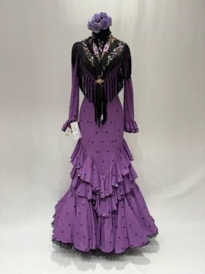 Traje Flamenca Modelo Albero | Manuela Macías