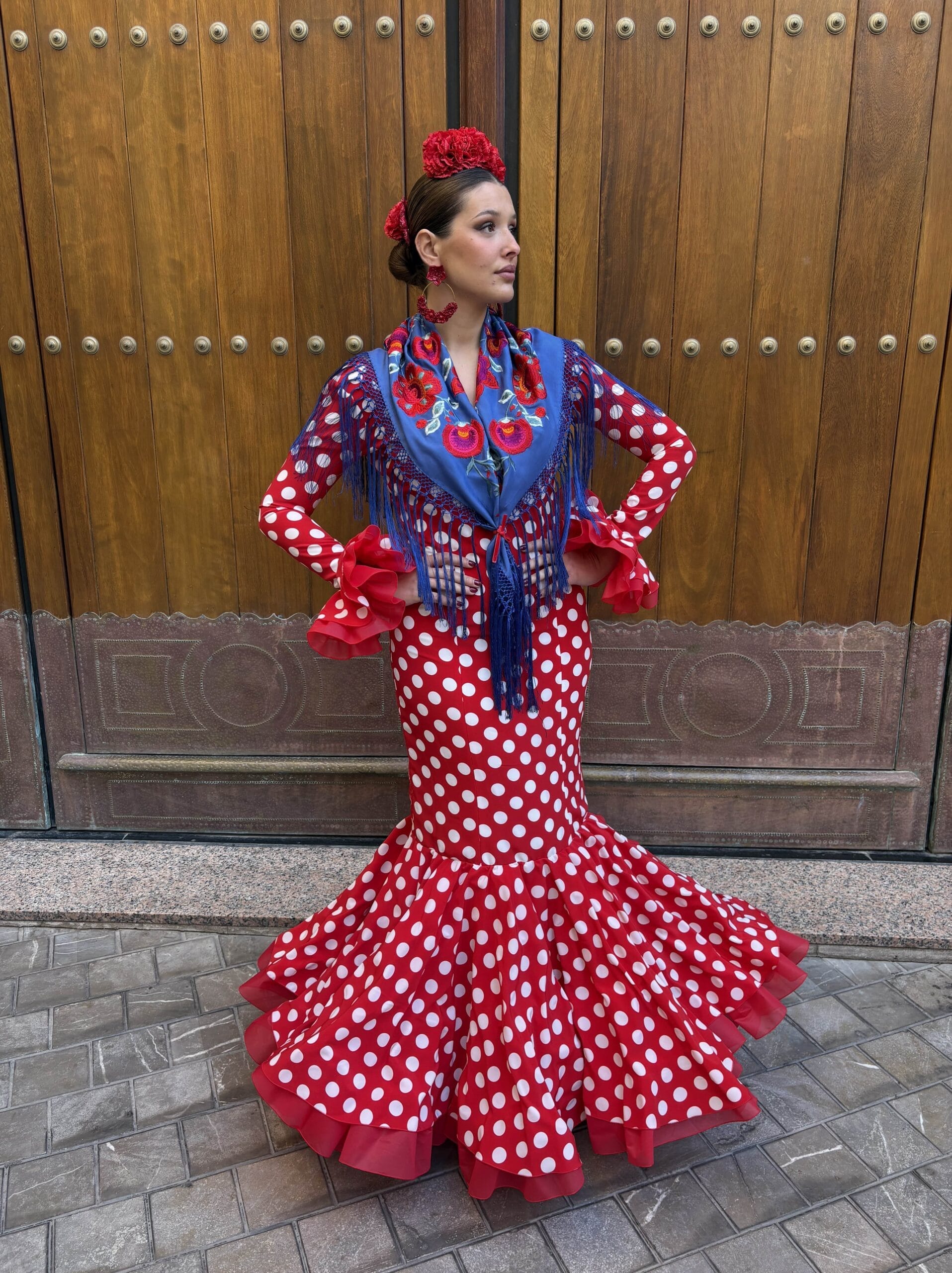 Lioness White Flamenco Dress (L) – The Thrifty Hippy, image size:1915x2560
